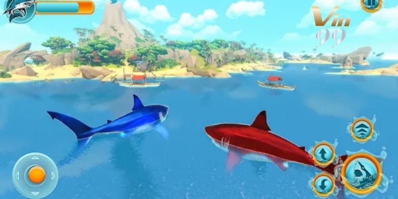 Game bắn cá mập Vin99 đa dạng đối tượng tham dự.