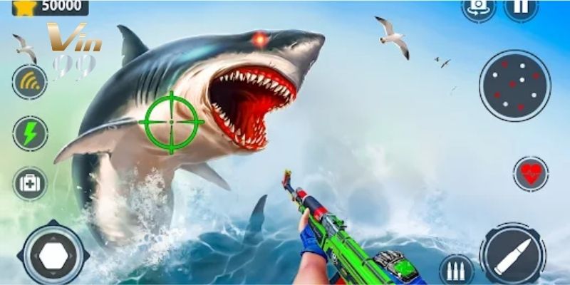 Điểm nổi bật khiến game bắn cá mập Vin99 luôn được yêu thích.